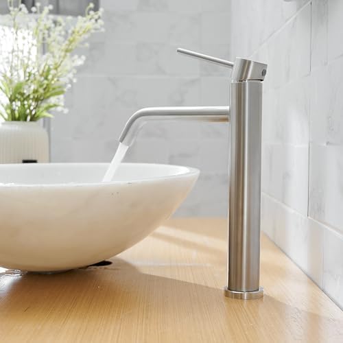 BWE Touch-On Faucet Stainless Steel