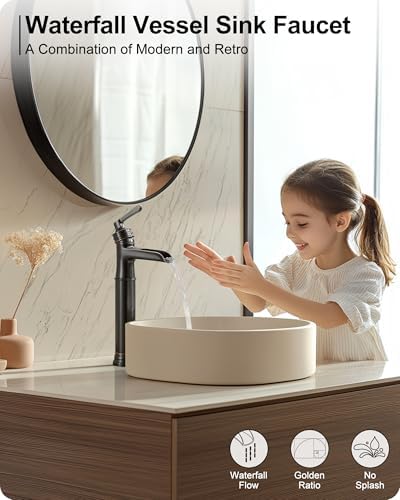 Heymyp tap Tall Vessel Sink Faucet