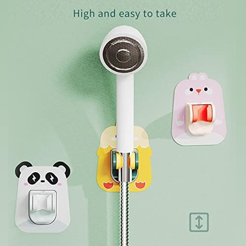 Adjustable Punch-Free Wall-Mounted Shower Bracket Heavy Duty for All Surfaces