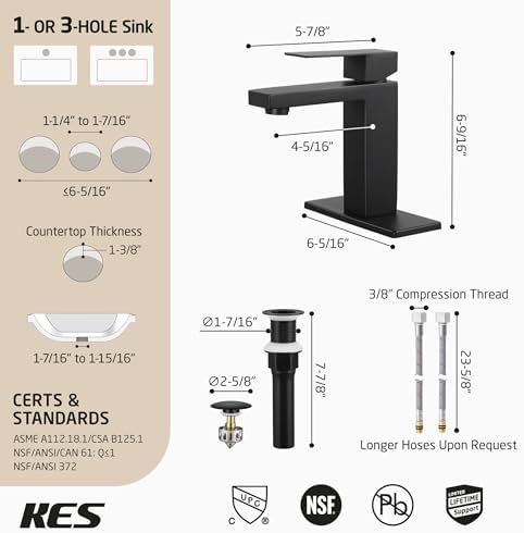 KES Superb Luxury Bathroom Faucet