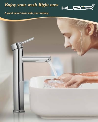 Elegant Tall Bathroom Faucet