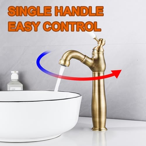 Elegant Vintage Faucet with Pull-Out Sprayer