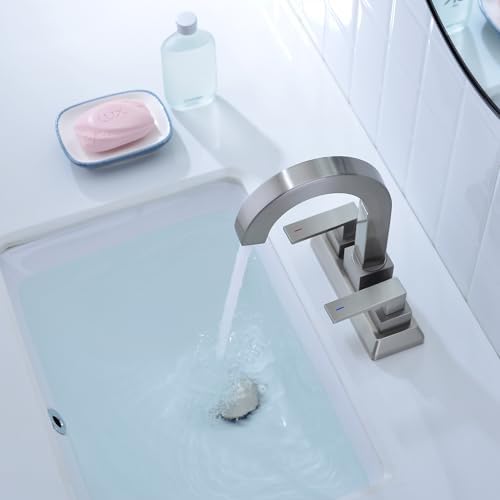 TRUSTMI 2-Handle Square Bathroom Faucet