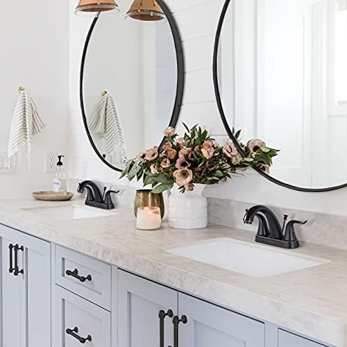 WOWOW Retro Bathroom Faucet Antique Bronze