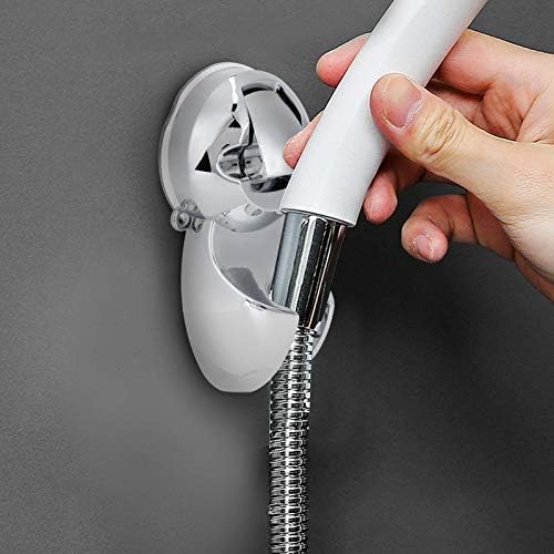 Walfront Adjustable Suction Cup Shower Holder for Bathroom