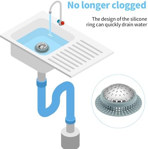 Aluvor Drain Hair Catcher Effortless Hair Removal for Better Drainage