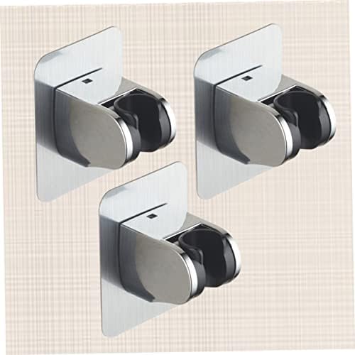 OSALADI 3-Piece Adjustable shower head holder rack