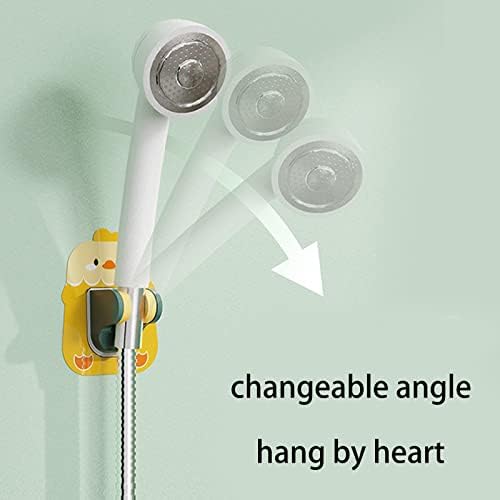 Adjustable Punch-Free Wall-Mounted Shower Bracket Heavy Duty for All Surfaces