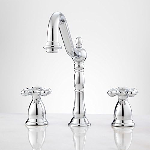 Victorian Faucet - Cross Handles Polished Nickel