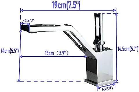 Charming Chrome Single Handle Faucet
