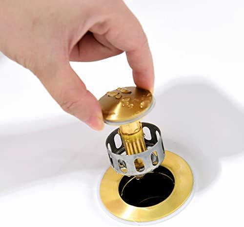 Sturdy Gold Vessel Sink Faucet