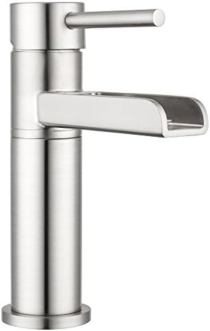 Modern Touch Faucet with Satin Nickel Finish