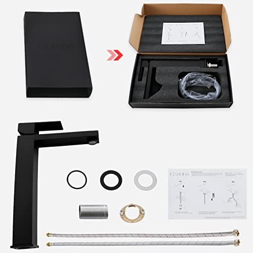 Efficient Tall Sink Faucet for Bathroom