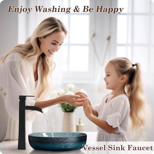 HOIGY Single-Handle Brass Vessel Sink Faucet