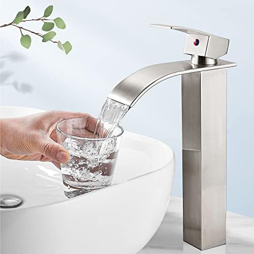Sturdy Tall Vessel Sink Faucet from Aolemi