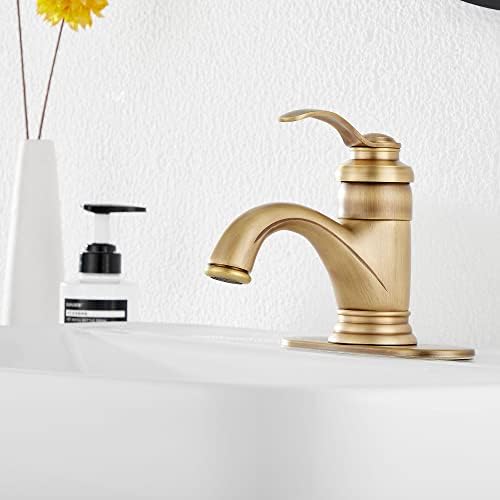 Antique Brass Waterfall Faucet