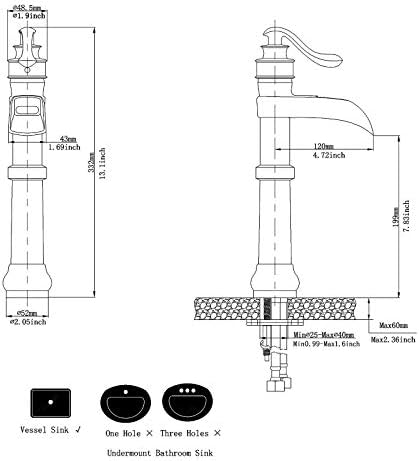 Oil Rubbed Bronze Vessel Sink Faucet