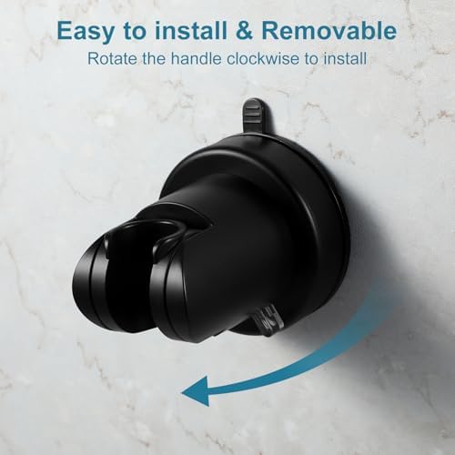 Reliable Suction Cup Shower Head Holder for Perfect Grooming