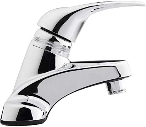 Branded Fountain Dura Faucet RV-Friendly Chrome Single Lever Bathroom Faucet