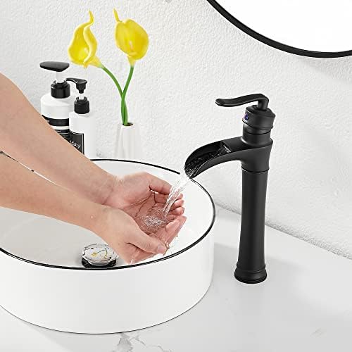 Matte Black Farmhouse Bathroom Faucet