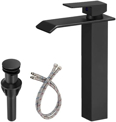 Modern Black Vessel Faucet - Add Style to Your Bathroom