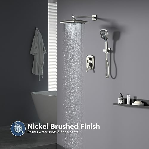 ELLOALLO bathtub shower combo rainfall handheld