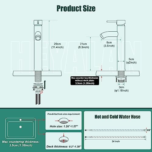 Sturdy Vessel Sink Faucet Matte Black Single Handle Durable for Heavy Use