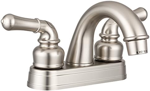 Dura Faucet DF-PL620C-SN RV - Smooth Turning 2-Lever Faucet