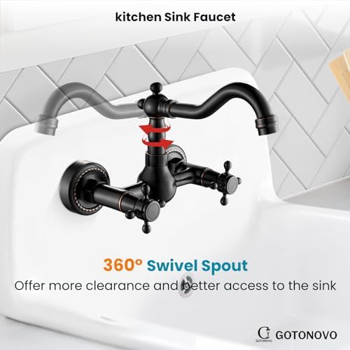 Attractive Durable Wall-Mounted Faucet