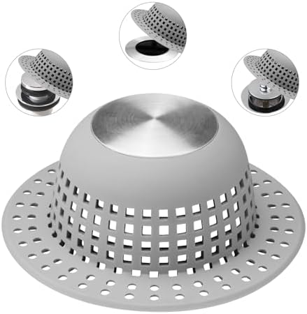Aluvor Shower Drain Hair Catcher