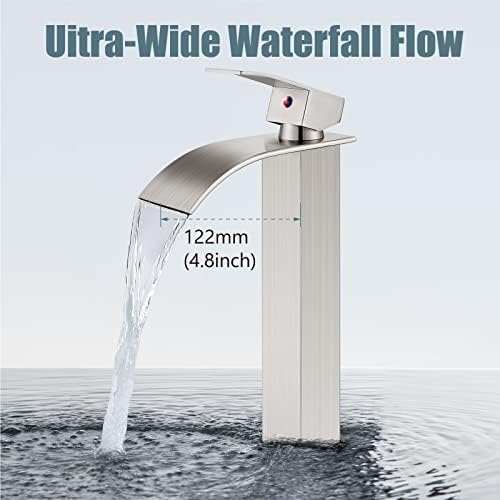 Sturdy Tall Vessel Sink Faucet from Aolemi
