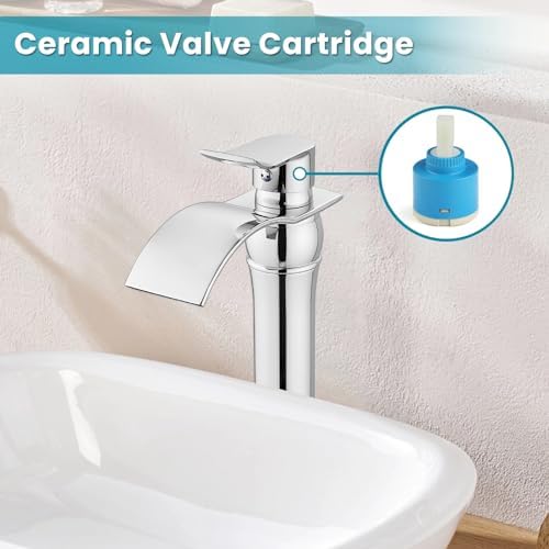 Vessel Faucet Sink for Modern Bath
