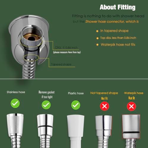 Durable Metal Shower Holder for Installers
