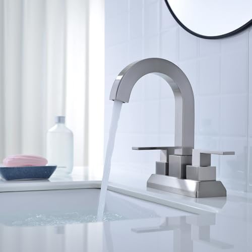 TRUSTMI 2-Handle Square Bathroom Faucet