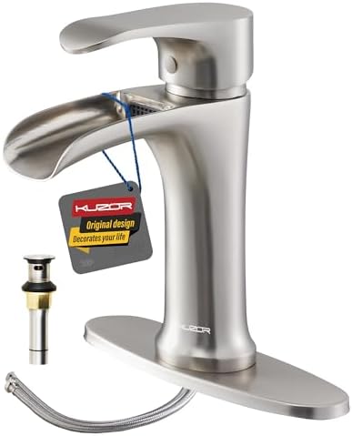 Elegant Single-Hole Faucet with Waterfall