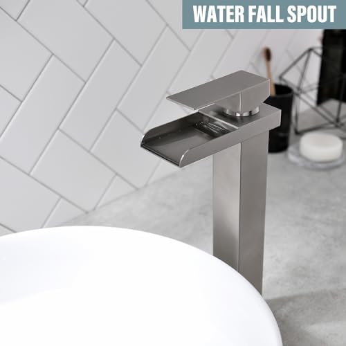 Tall Vessel Sink Faucet for Luxury Bathrooms
