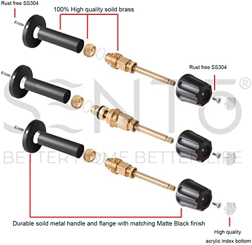 Senuto bathtub and shower trim set for Gerber faucets