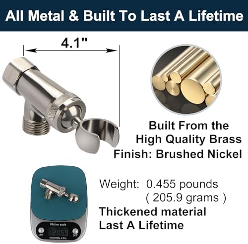 Adjustable All Metal Shower Head Holder