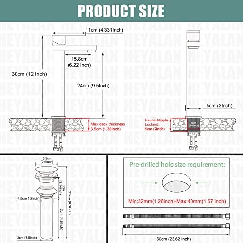 Stainless Steel Vessel Sink Faucet
