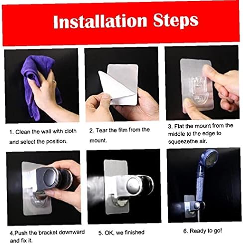 Compact Handheld Shower Head Stand