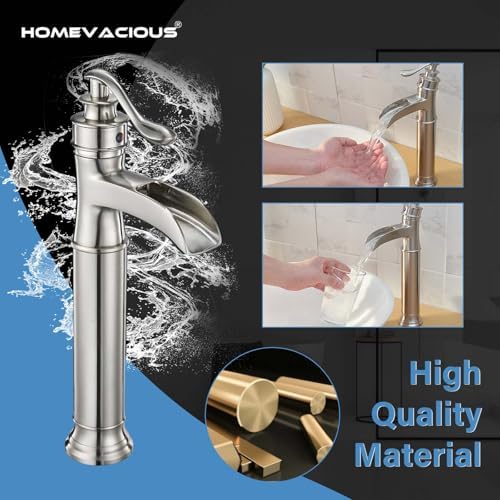 Homevacious Tall Faucet - Waterfall Design