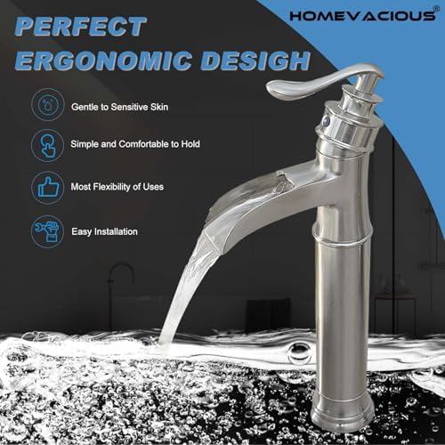 Homevacious Tall Faucet - Waterfall Design