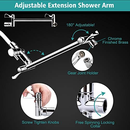Adjustable Extendable Shower Head