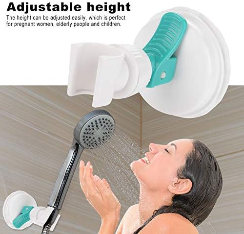 Oceanside Adjustable Shower Head Holder with Strong Suction Cup for Bathroom Fixes