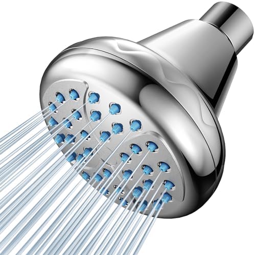 GIMBELEN 34 inch Round Chrome Fixed Shower Head