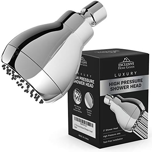 High-Pressure Chrome Shower Head