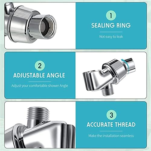 Magnificent Bathroom Experience Enjoy Elegance with the AYANGVQVC Shower Arm Holder