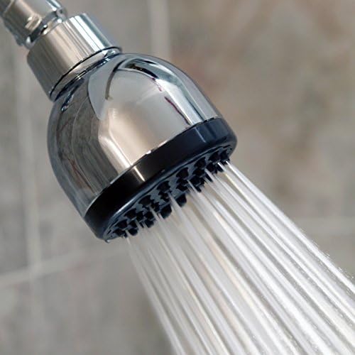 Aqua Elegante 3-inch Chrome High-Pressure Shower Head