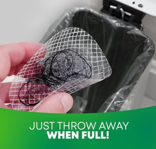TubShroom Toss Disposable Hair Catcher Strainer 26pk