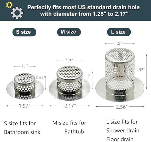 Experience Perfect Fit 3 Sizes for Smooth Drainage